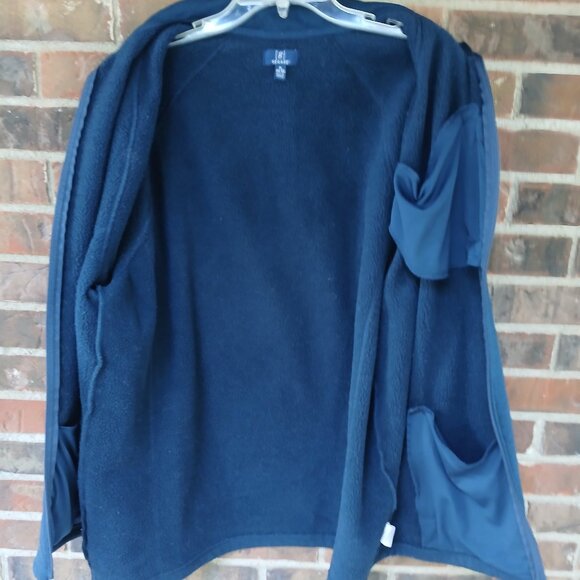 GEORGE brand MEN'S BLUE LIGHTWEIGHT ZIP-UP JACKET - now with DISCOUNTED SHIPPING - Picture 3 of 6